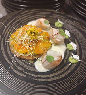 Assiette traiteur mariage Tourcoing